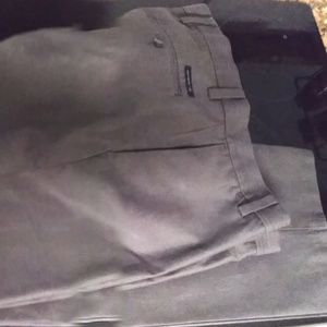 Men’s Grey SlightPinstripe Dockers D3 Slacks 34x32
